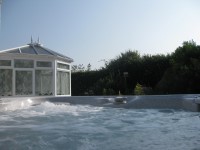 Hot Tub towards conservatory)